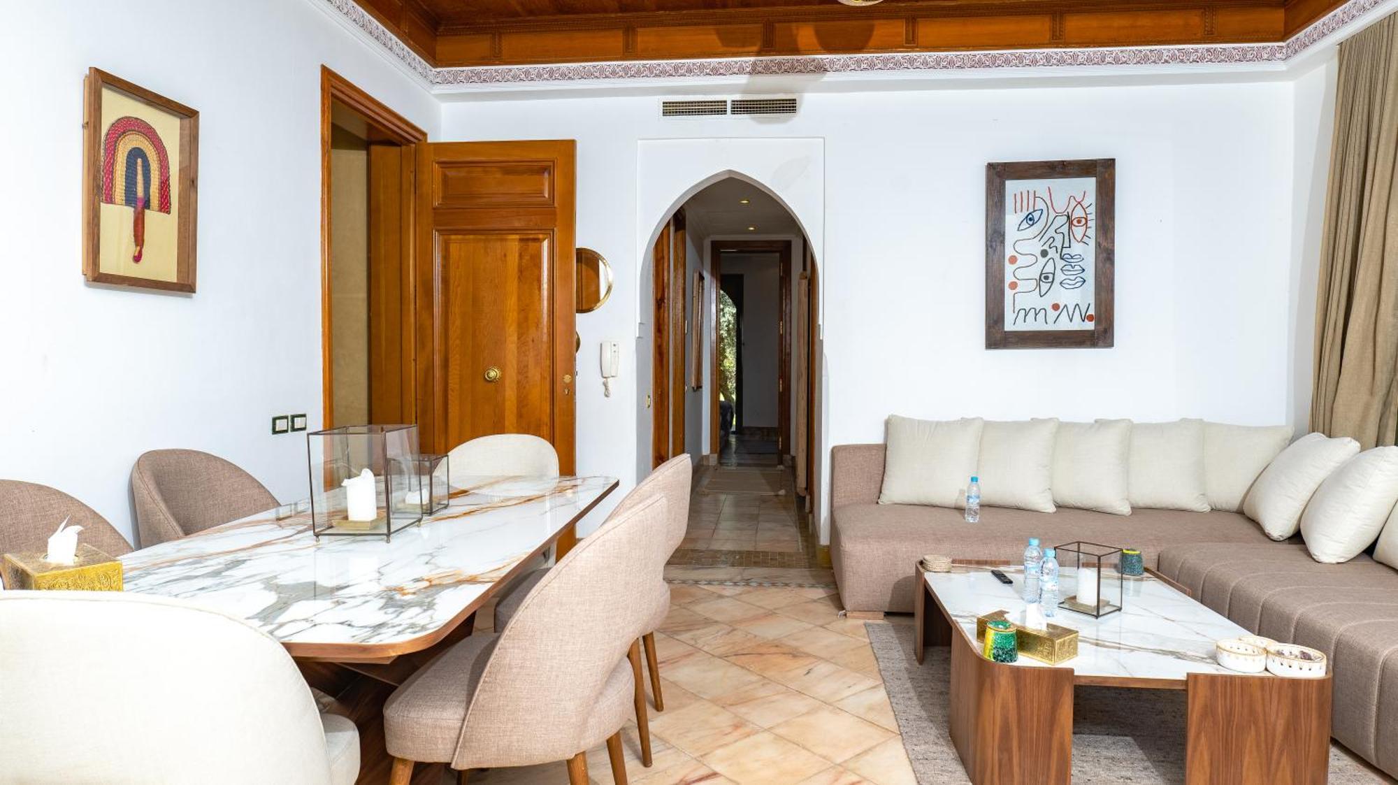 Appartement Serenity In La Palmeraie 2br Marrakesh